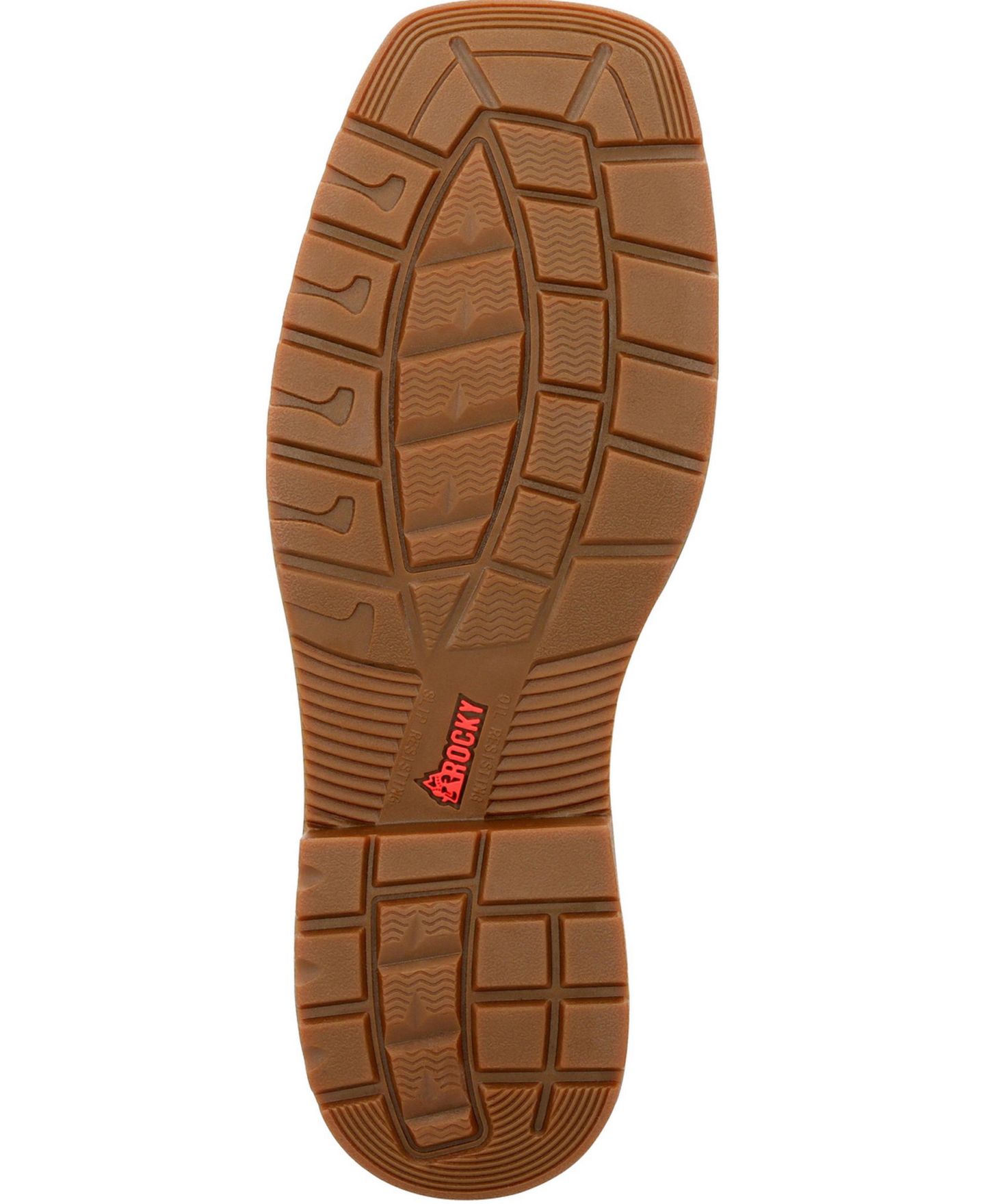 Мужские ботинки ROCKY Worksmart Unlined Western Boot, цвет: Тёмный коричневый — фото 2