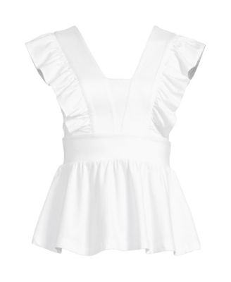 Women's Lightweight Jersey Ruffle Peplum Top