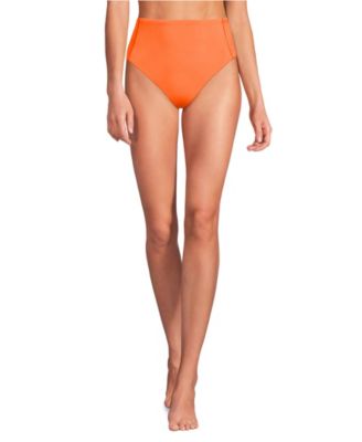Women's Tugless QuickDry High Waisted High Leg Bikini Bottoms
