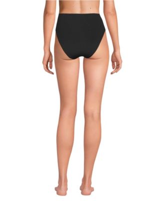 Women's Tugless QuickDry High Waisted High Leg Bikini Bottoms