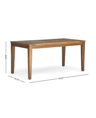 Alcove Teak Brown 5-Piece Wood Outdoor Patio Conversation Sectonal Seating Set with Beige Cushions