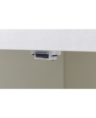 White TV Cabinet Set w/ Sideboards - 108.7" L