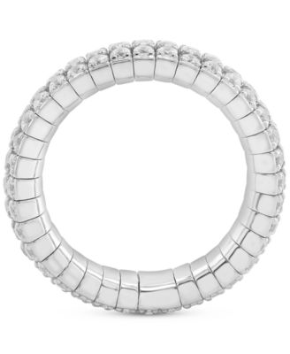 Diamond Multirow Eternity Stretch Flexible Eternity Band (2 ct. t.w.) in 14k Gold