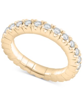Diamond Stretch Flexible Eternity Band (3/4 ct. t.w.) in 14k Gold