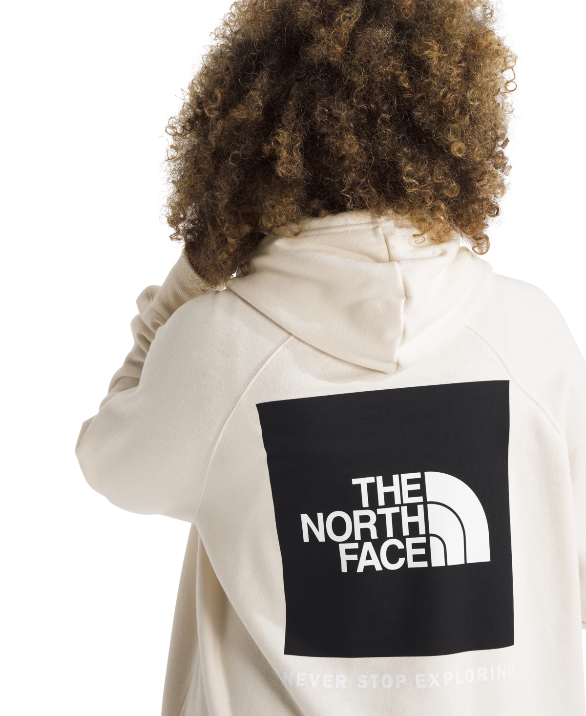THE NORTH FACE PLUS SIZE BOX LONG-SLEEVE LOGO HOODIE 