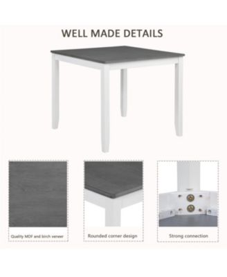 5-Piece Dining Set for 4