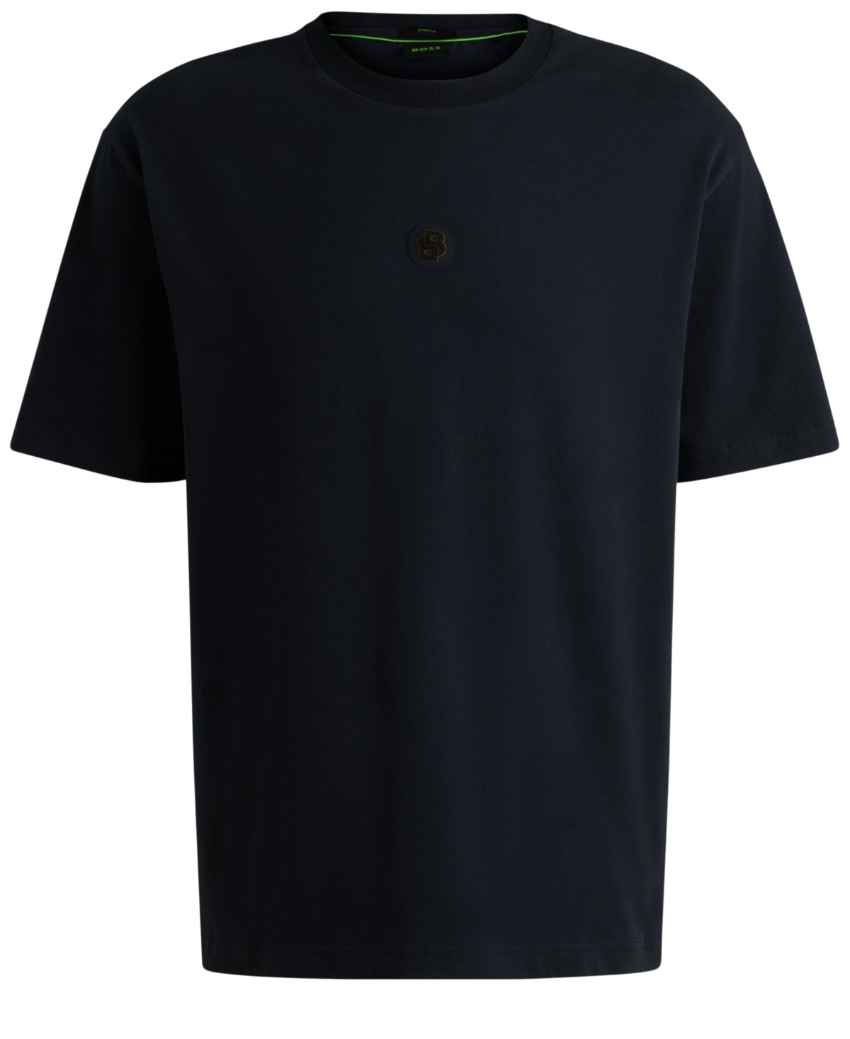Hugo Boss Boss By  Men's Double B Monogram Regular-fit T-shirt In Blue