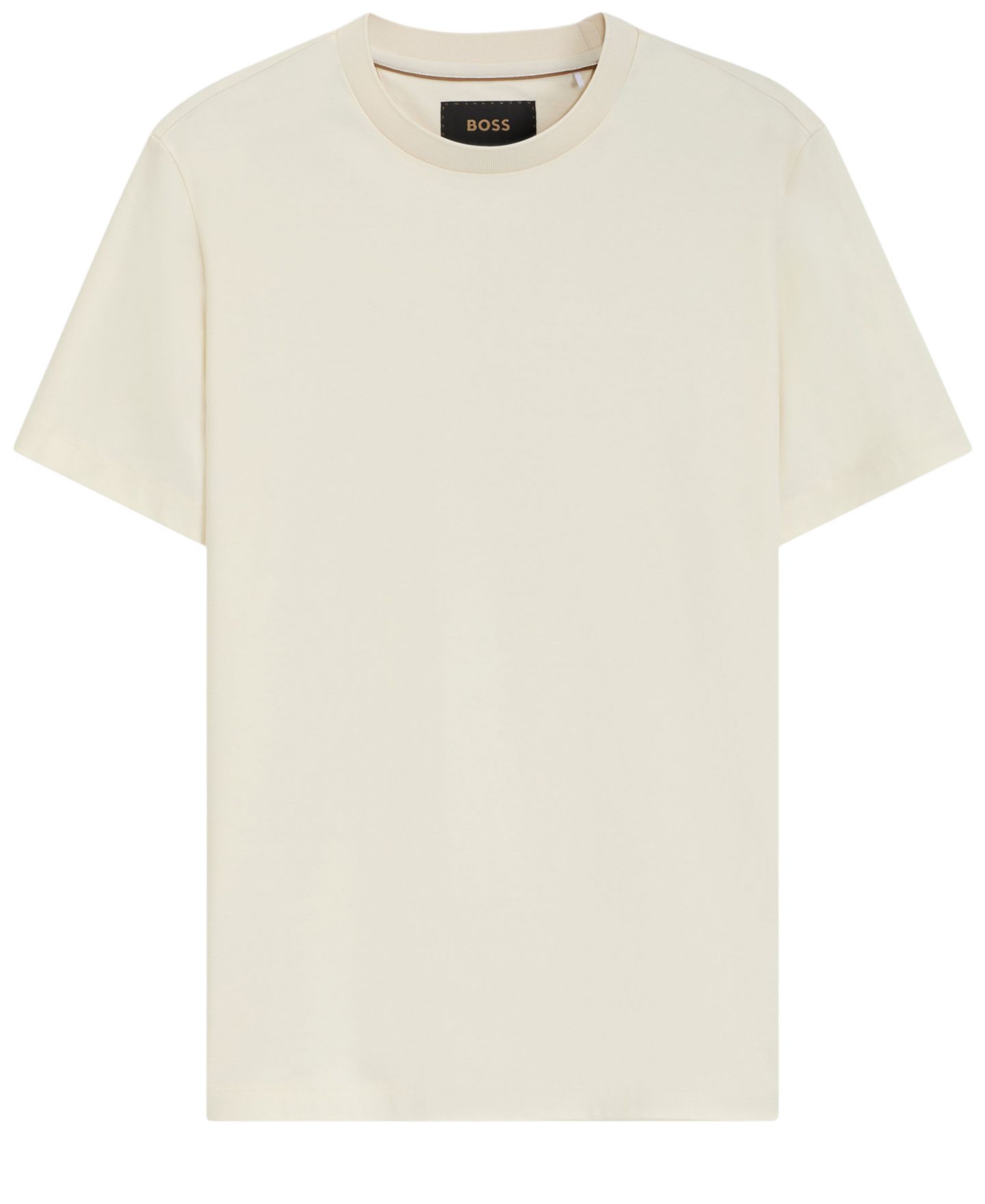 Мужская футболка Hugo Boss Regular-Fit Mercerized-Cotton, цвет: Тёмный синий — фото 6