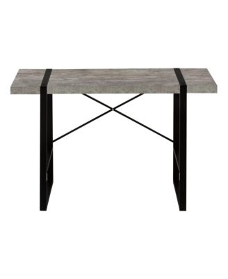Compact Computer Desk with Sturdy Metal Frame