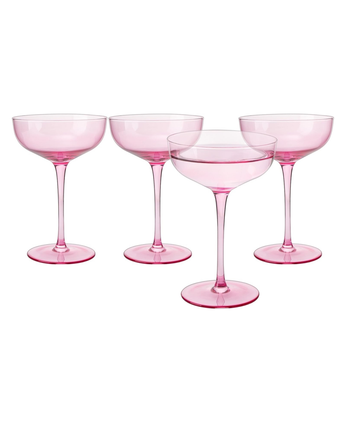 The Wine Savant Classic Coupe Glasses, Set Of 4