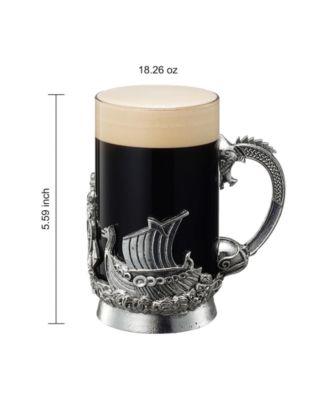 Viking Pewter Drinking Glass