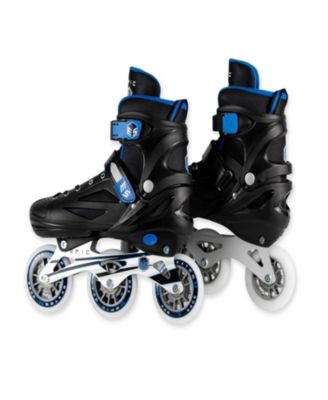 Epic Storm Adjustable 90mm 3-Wheel Bright LED Light Up Inline Speed Skates