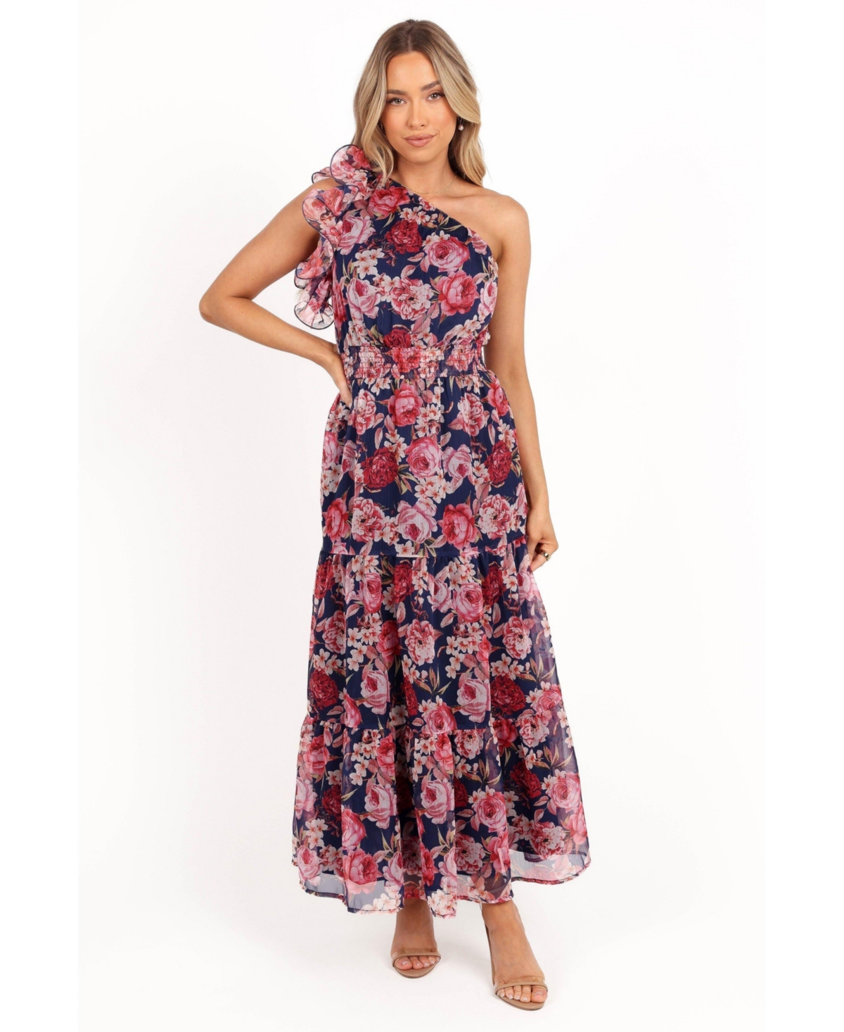 Petal and Pup Women's Layley One Shoulder Maxi Dress