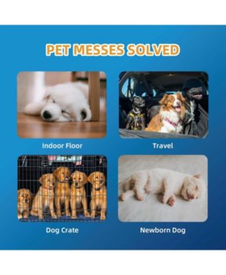 Dog Training Pads with Printed Grass & Fire Hydrant, Odor Eliminating Puppy Pads Premium Dog Pads 22x23 inch, 200ct