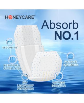 Paw & Dog Bone Print All-Absorb A25 Male Dog Wrap, Medium, 100ct