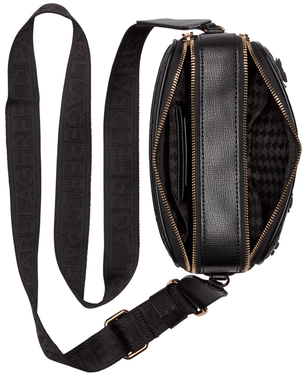 Karl Lagerfeld Karl Maybelle Crossbody With Floral Pins