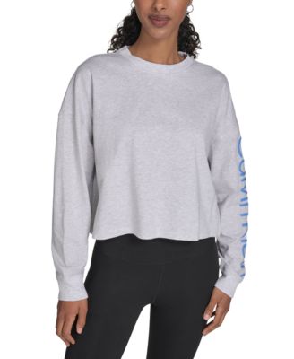 Performance Women's Logo Cropped Long-Sleeve Top