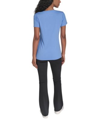 Performance Women's Glitter Logo V-Neck T-Shirt