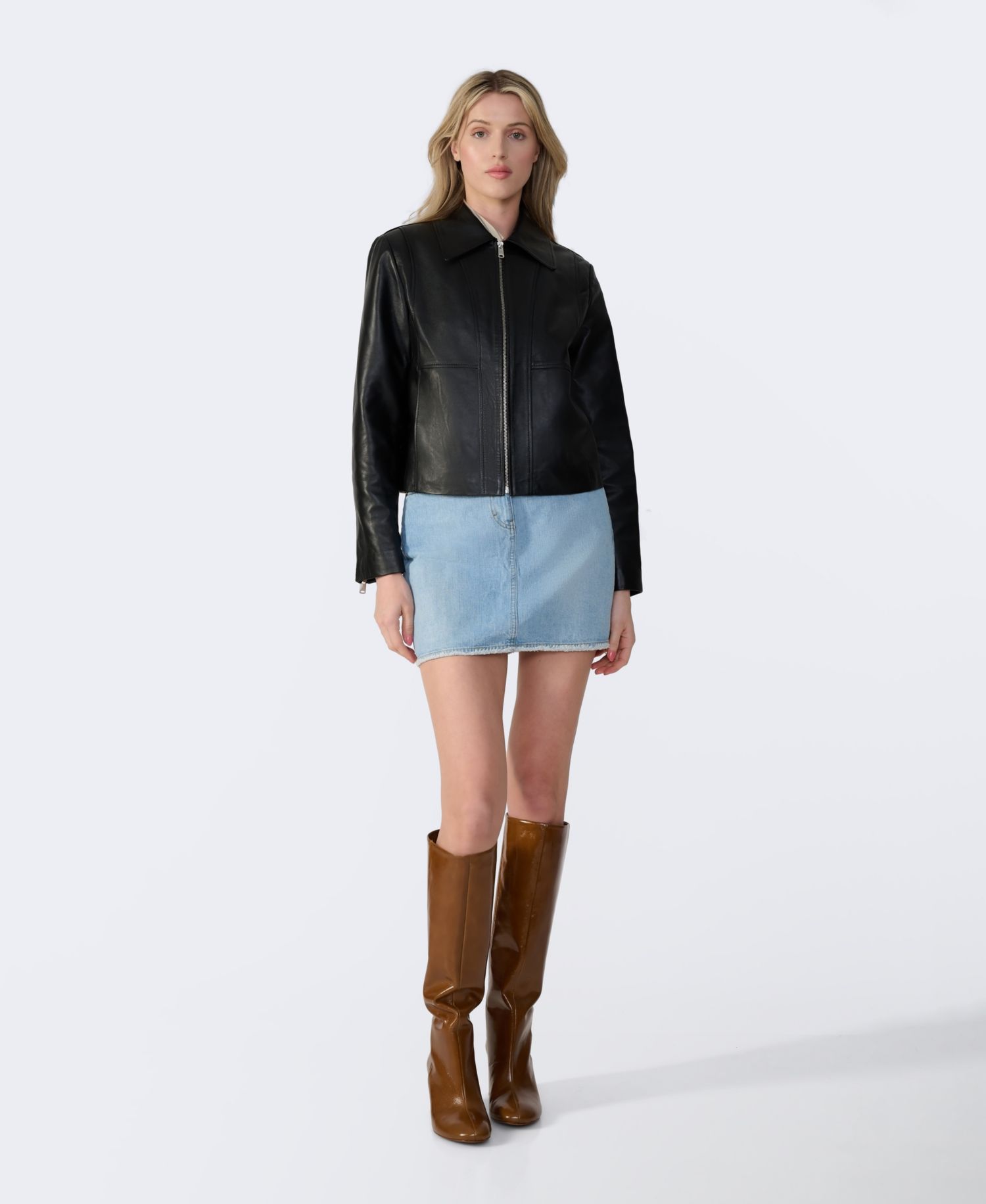 Women's Daisy Leather Jacket