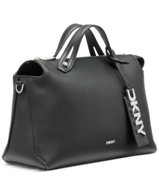 Louisa Small Logo Charm Satchel