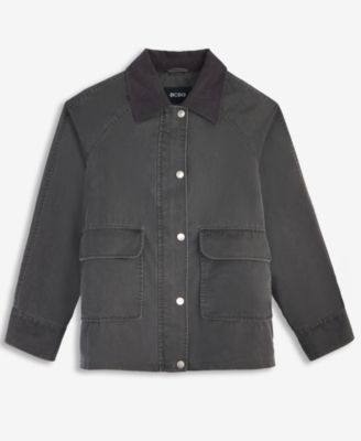 Women's Corduroy-Collar Barn Jacket