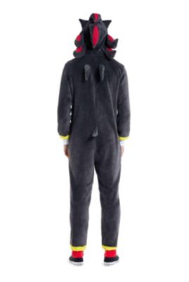 Men's Official Knuckles Union Suit - Sonic the Hedgehog Body Suit for Adults - Red