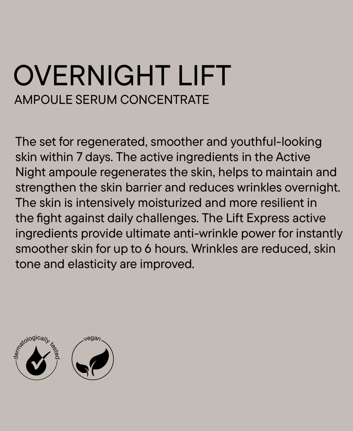 Babor 7-pc. Limited-edition Overnight Lift Ampoule Serum Concentrate Set