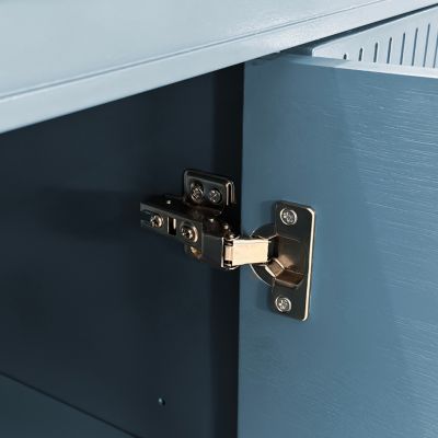  Modern Farmhouse Floor Cabinet with Adjustable Shelves