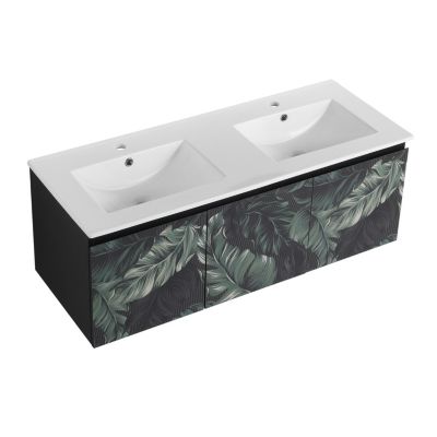 48'' Floating Wall-Mounted Bathroom Vanity & Soft-Close Cabinet Door, KD-Package