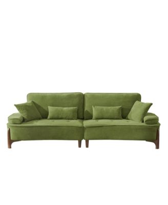 Streamdale Cozy Deep-Seated Sofa with Pillow (103")