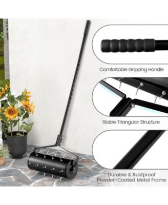 18-Inch Manual Soil Aerator with Detachable Handle