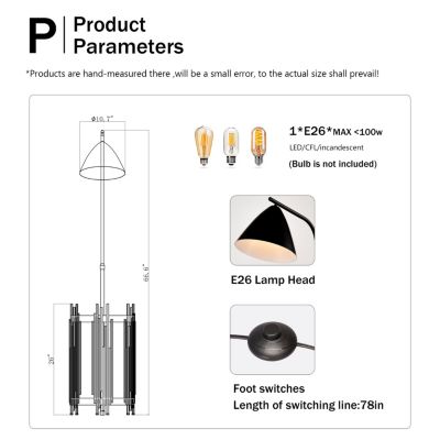 Streamdale Matte Gold Floor Lamp for Living Room, Office, Reading