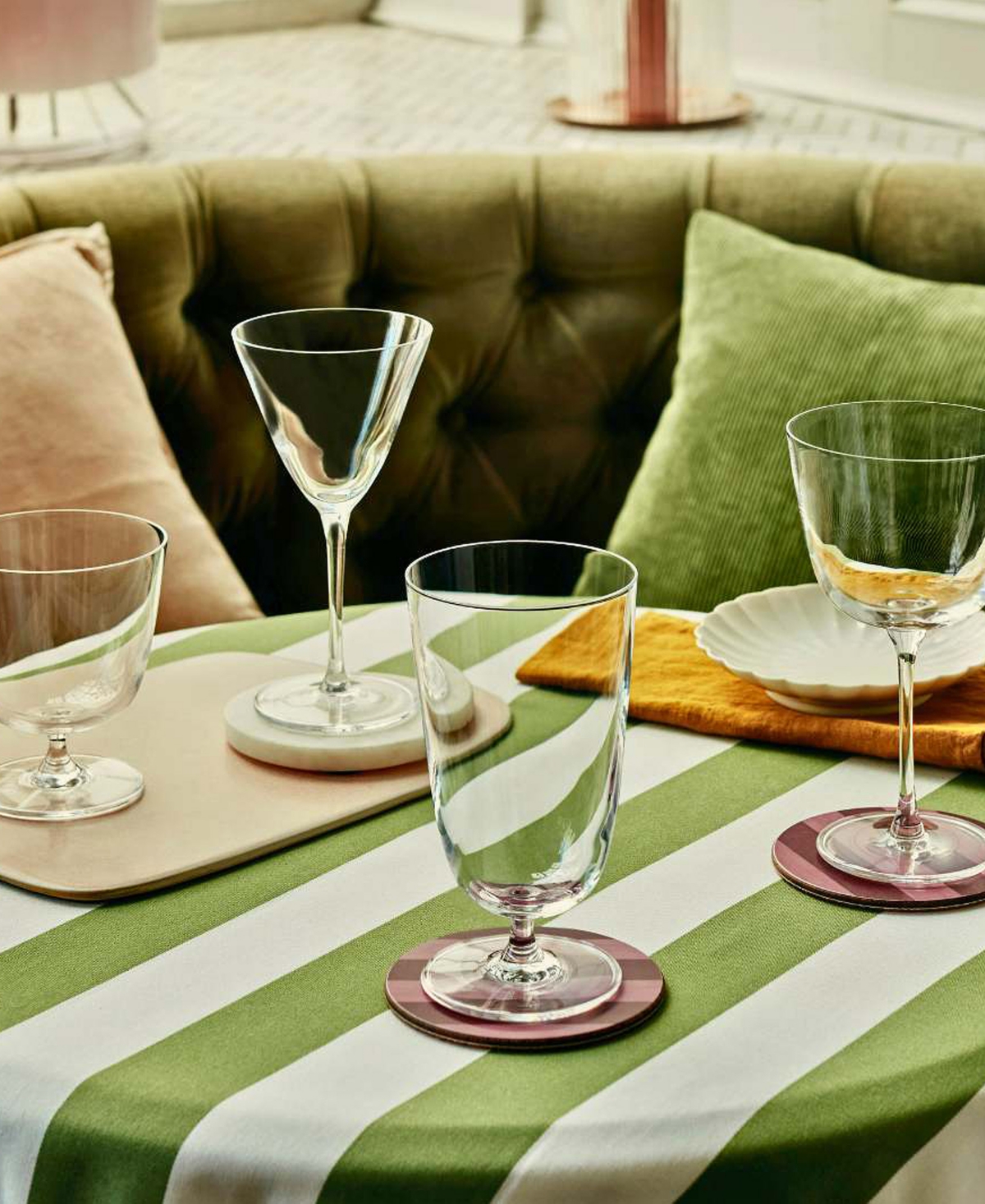 Nude Glass Bar Giani Short Cocktail Glass, Set Of 4