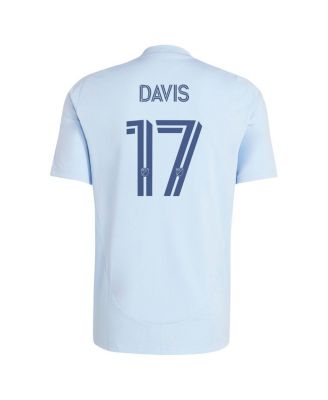 Men's Jake Davis Light Blue Sporting Kansas City 2025 One KC Replica Player Jersey