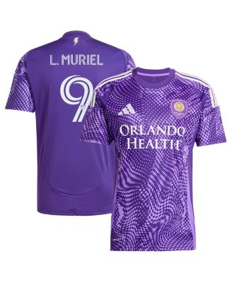 adidas - Men's Luis Muriel Purple Orlando City SC 2025 Perfect Storm Replica Player Jersey