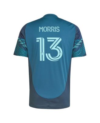 Men's Jordan Morris Blue Seattle Sounders FC 2025 The Salish Sea Kit Replica Player Jersey