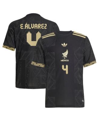 adidas - Big Boys and Girls Edson Alvarez Black Mexico National Team 2025 Third Authentic Player Jersey