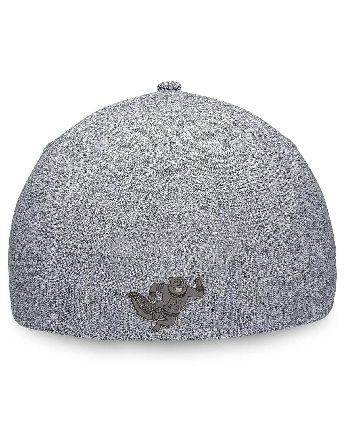 Top Of The World Men's Gray Minnesota Golden Gophers Top Grit Flex Hat