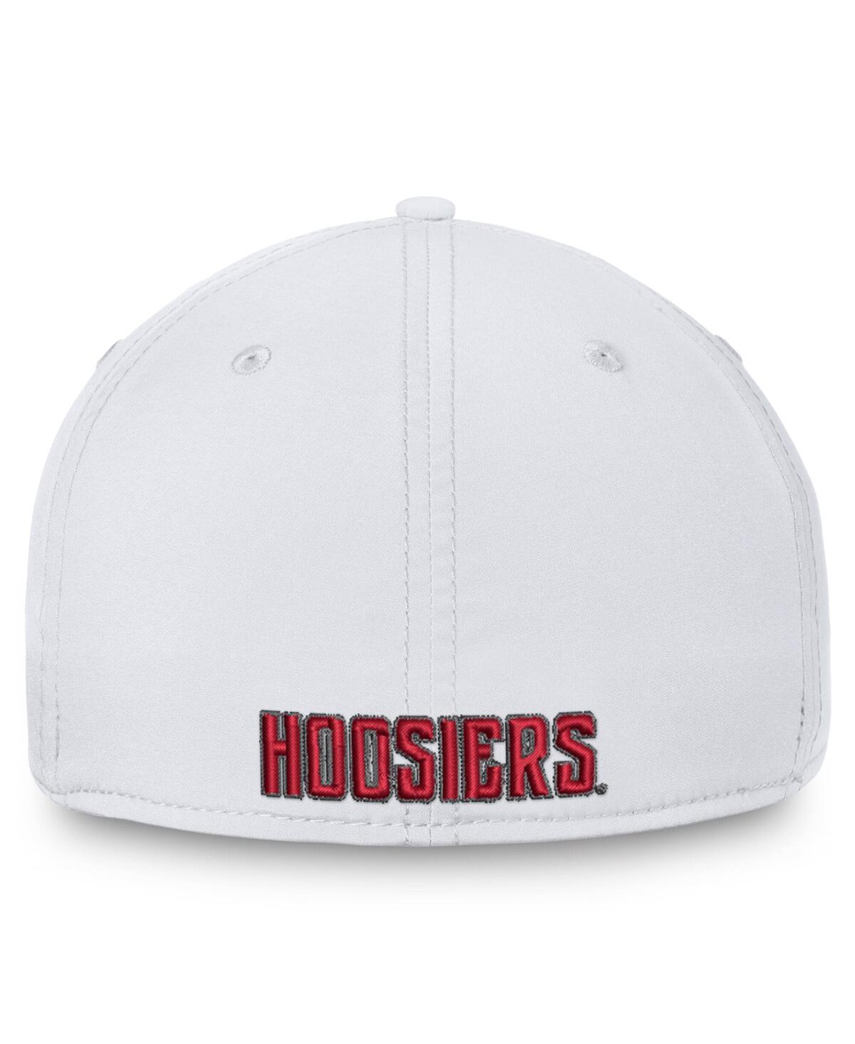 Top Of The World Men'sâ White Indiana Hoosiers Reflex Performance Flex Hat