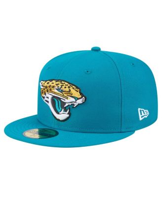 New Era - Men's Teal Jacksonville Jaguars Main 59FIFTY Fitted Hat