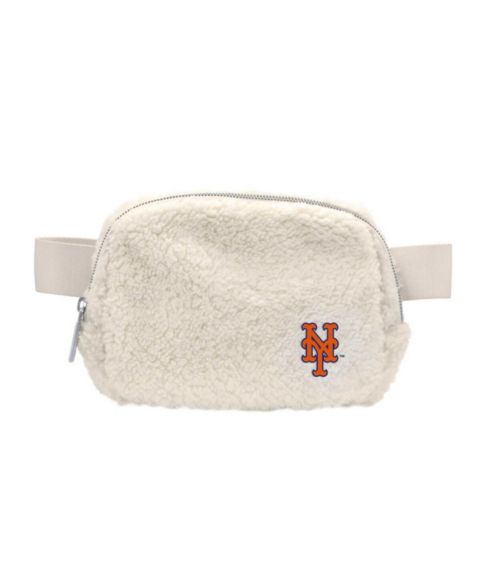 Женская сумка Logo Brands New York Mets Sherpa Fanny Pack