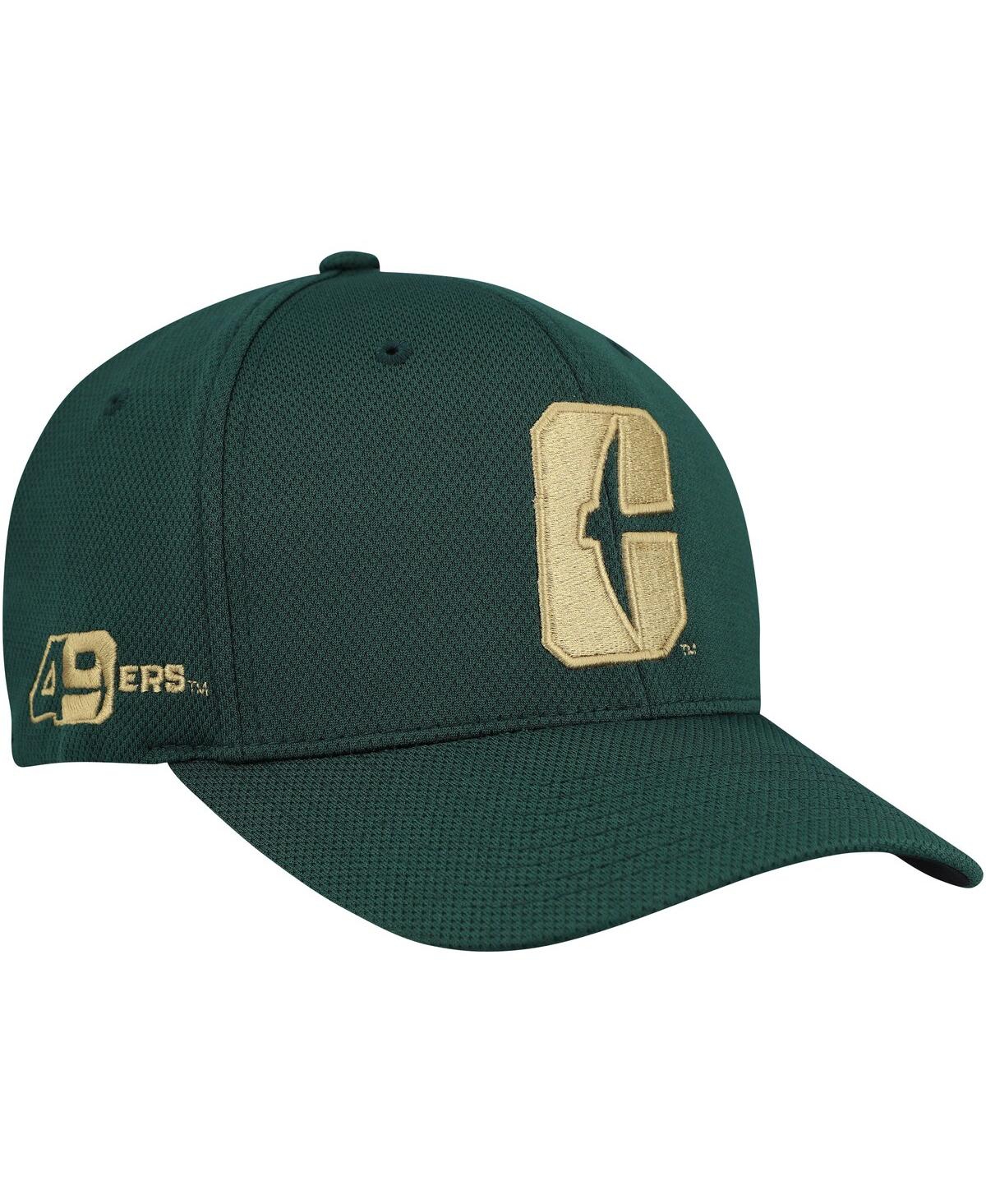 Top Of The World Men'sâ Green Charlotte 49ers Reflex Hybrid Tech Flex Hat