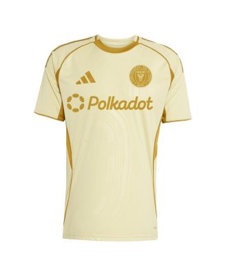 Men's Tan Inter Miami CF 2025 One Planet Pre-Match Jersey