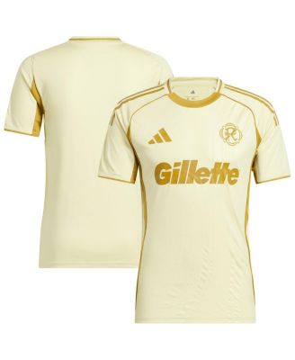 adidas - Men's Tan New England Revolution 2025 One Planet Pre-Match Top