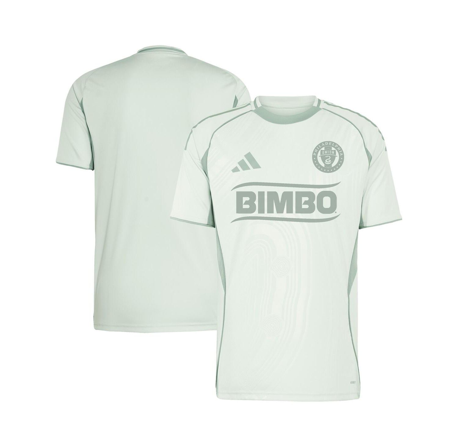Men's Light Green Philadelphia Union 2025 One Planet Pre-Match Jersey
