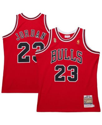 Mitchell & Ness - Men's&nbsp;Michael Red Chicago Bulls 1996/97 Throwback Authentic Jersey