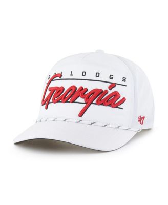 Men's White Georgia Bulldogs Condor Hitch Brrr Adjustable Hat