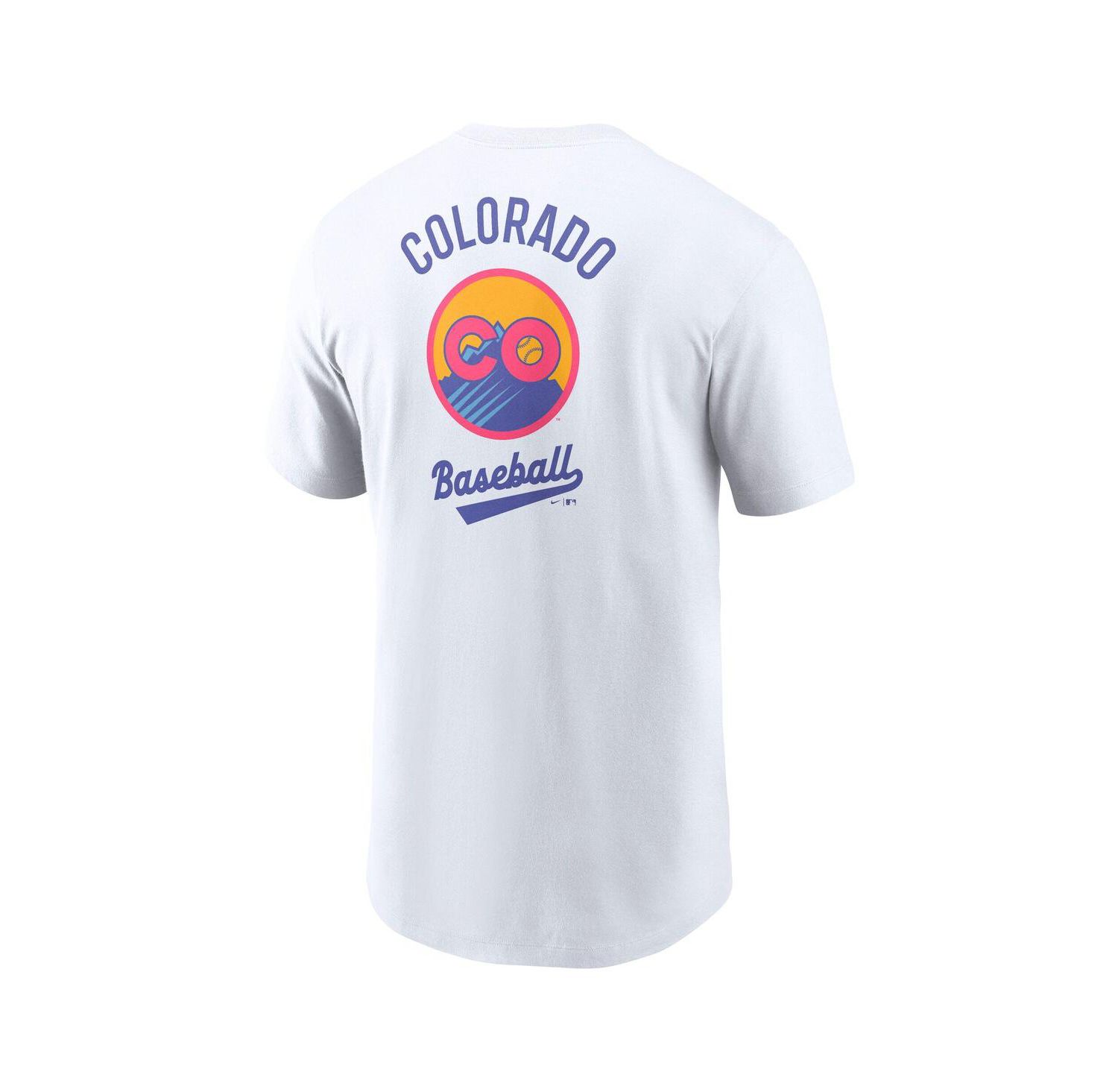 Men's White Colorado Rockies 2025 City Connect Graphic T-Shirt