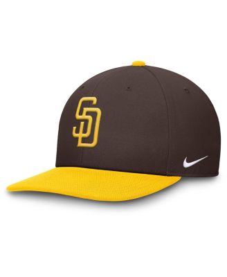Nike - Men's Brown/Gold San Diego Padres Pro Performance Snapback Hat