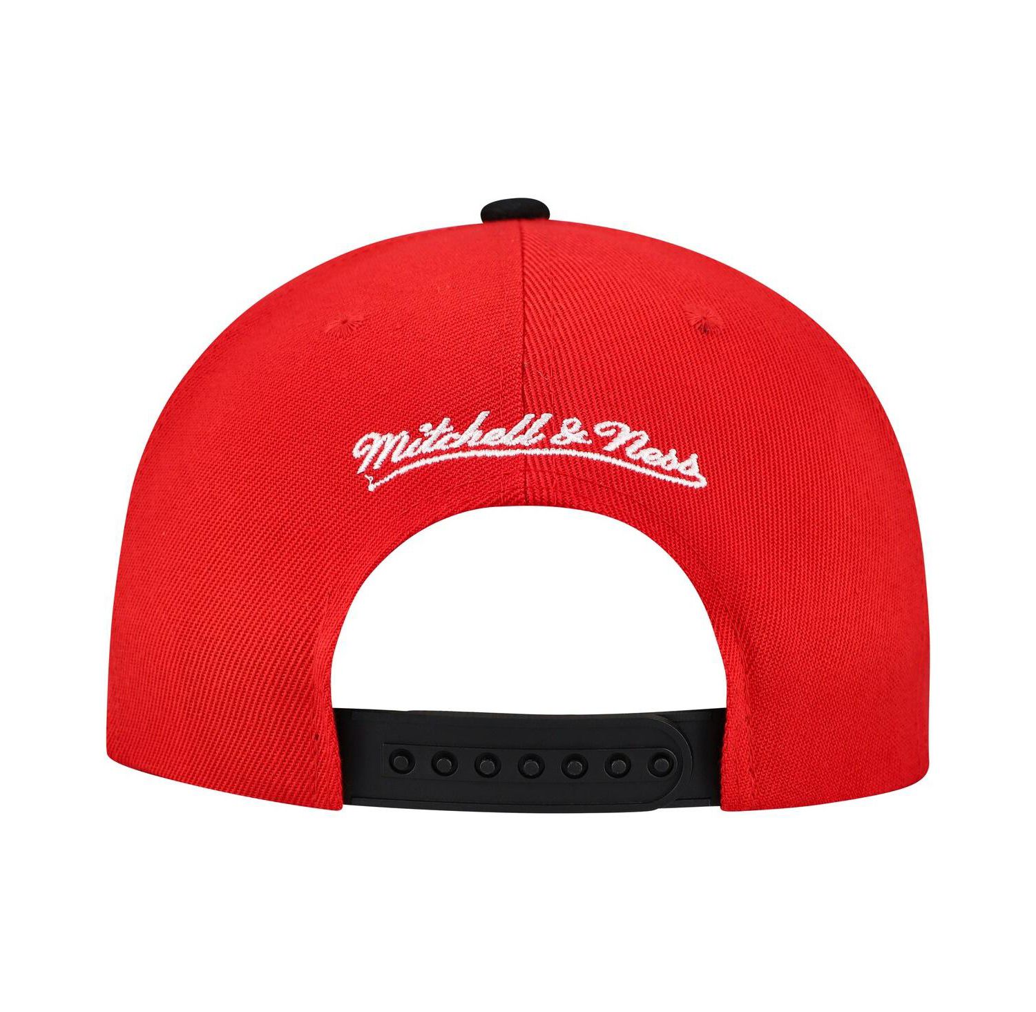 Men's Red/Black Chicago Blackhawks Underarch Two-Tone Pro Crown Snapback Hat